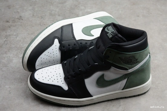 Cheap EP “CLAY OG RETRO AIR JORDAN HIGH 555088-135 1 GREEN” 555088-135 0411